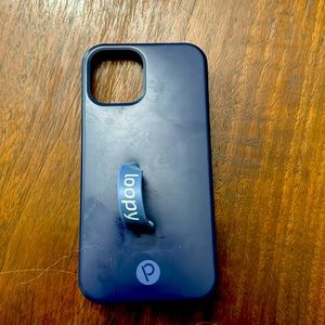 Navy loopy case for iPhone 12 Pro